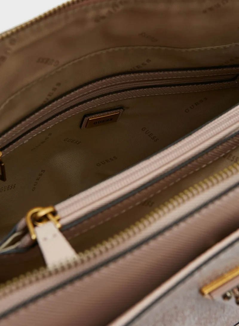 GUESS Cordelia Logo Satchel