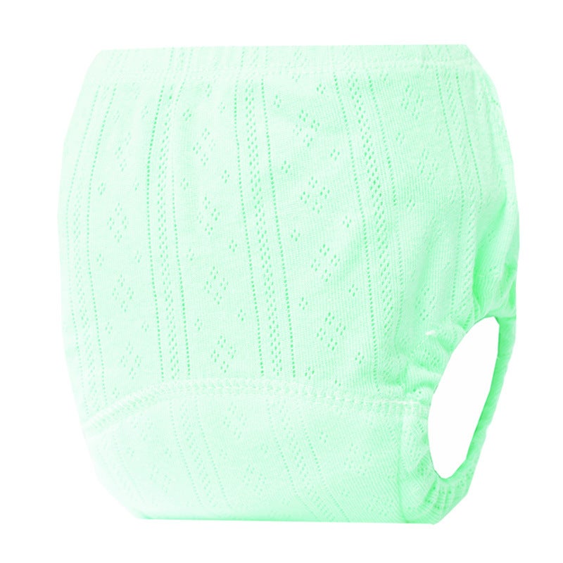 Pure Cotton Training Pants Newborn Baby Female Baby Male Diaper Wash Waterproof Toilet Training Diaper Pants - Image 1