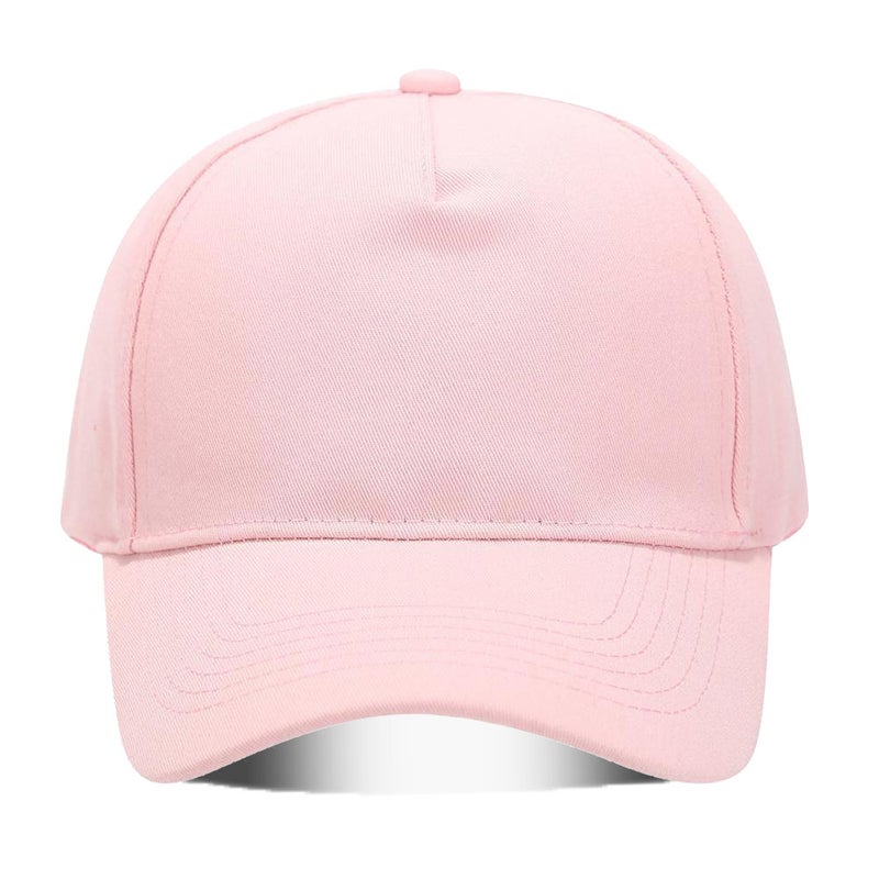 High-end pure cotton five solid color curved along the light plate copper buckle adult baseball cap cap sunshade cap can be printed and embroidered LOGO Military green - Image 4