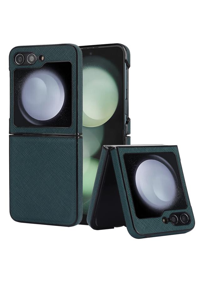 إيروريكس جراب قابل للطي بتصميم متقاطع لهاتف Samsung Galaxy Z Flip6 - Image 1