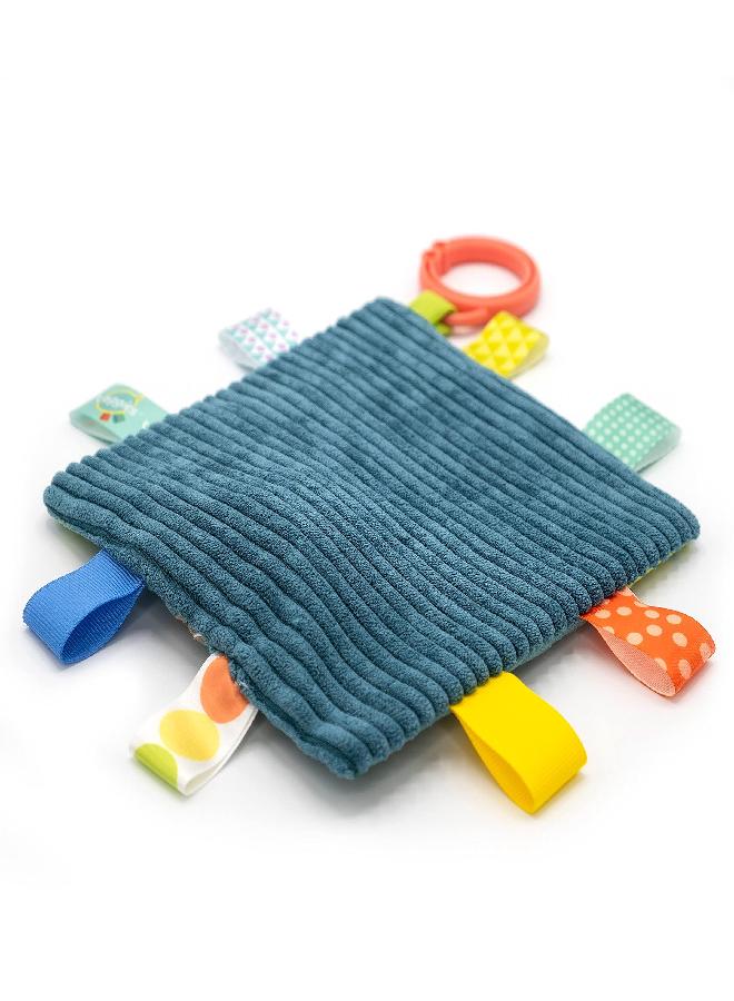 Taggies Soothing Sensory Crinkle Me Toy with Baby Paper & Squeaker, 6.5 X 6.5, Molasses Sloth - Image 3