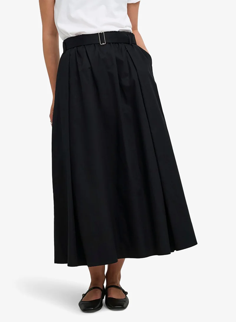 Only Onlcila Pleated Belt Woven Skirt