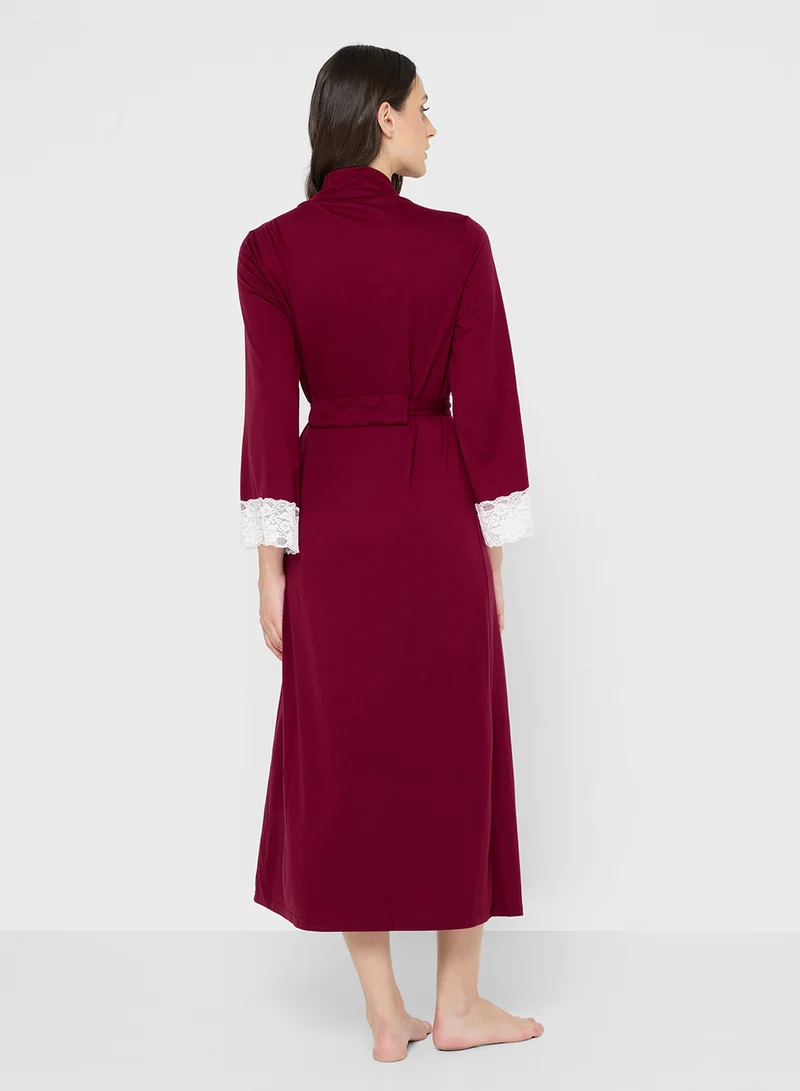 ELLA Self Tie Night Robe