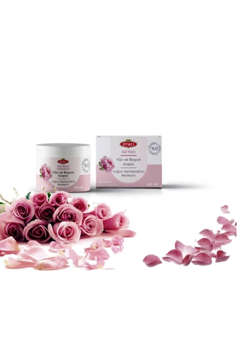 OTACI Rose Passion Deep Hydration Face Cream Moisturizer Skin Lotion Facial Rose Natural Hydrating Moisturizing