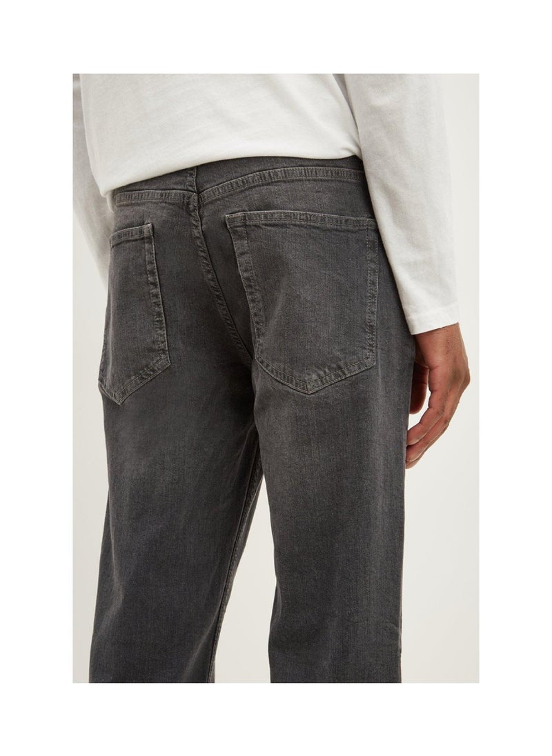 BURTON - Tapered Dark Grey Jeans - Image 1