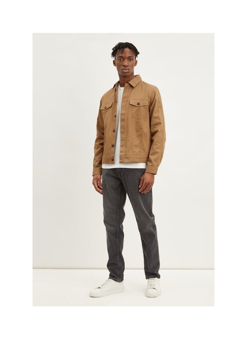 BURTON - Tapered Dark Grey Jeans - Image 1