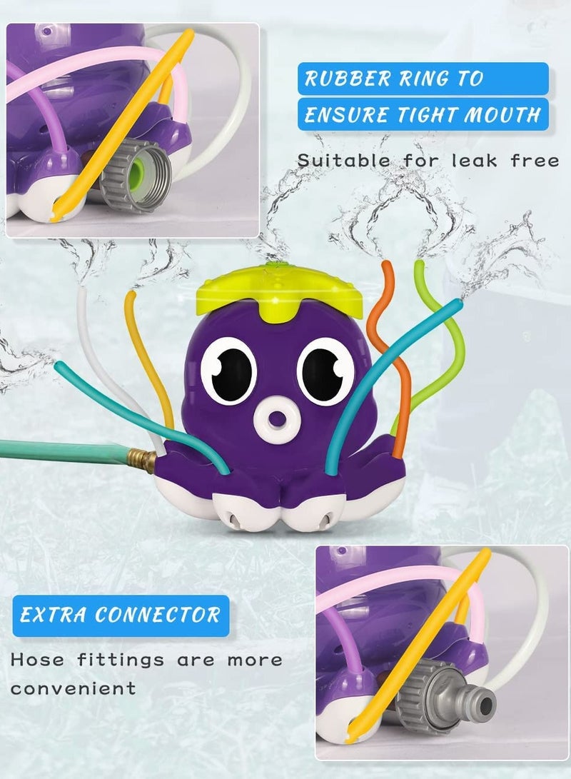 MissTiara رشاش ماء على شكل أخطبوط للحديقة في الهواء الطلق وألعاب مائية للحديقة الخلفية - Image 3