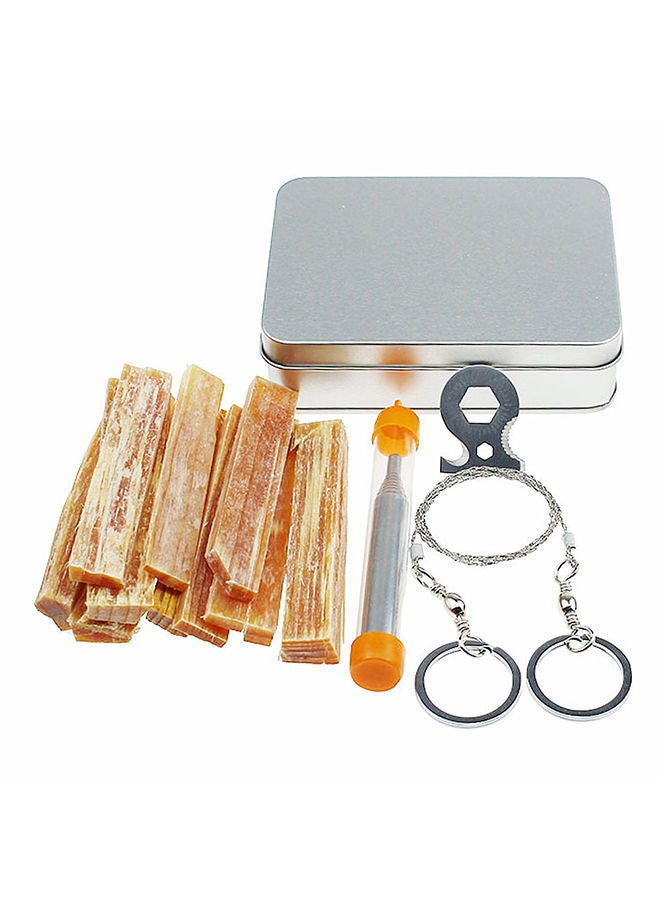 NIBEMINENT Fatwood Fire Starters Emergency Kit Multicolour - Image 1