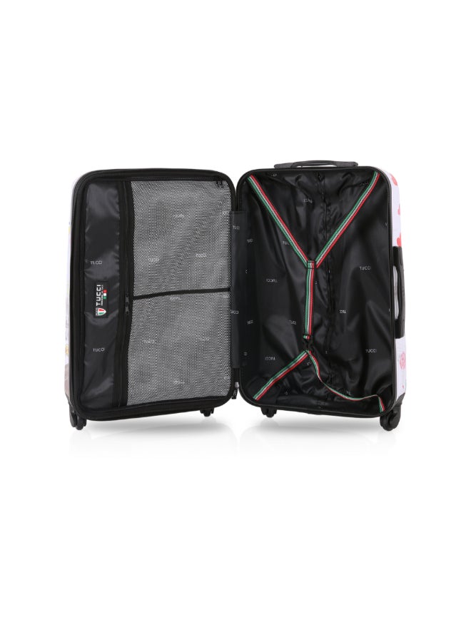 توتشي طقم حقائب سفر بغلاف صلب وطبعة باريس لوف 3 قطع ألوان متعددة 84 x 35 x 55 سم T0163 - Image 5