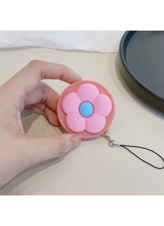 Color Picture Suitable For Fujifilm Instax Mini Evo Special Silicone Lens Cover Camera Protective Cover-Color:Pink Cover-pink Flower