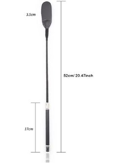 SYOSI Experience the ultimate in horse riding comfort and control with our premium PU leather riding crop.  - Image 3