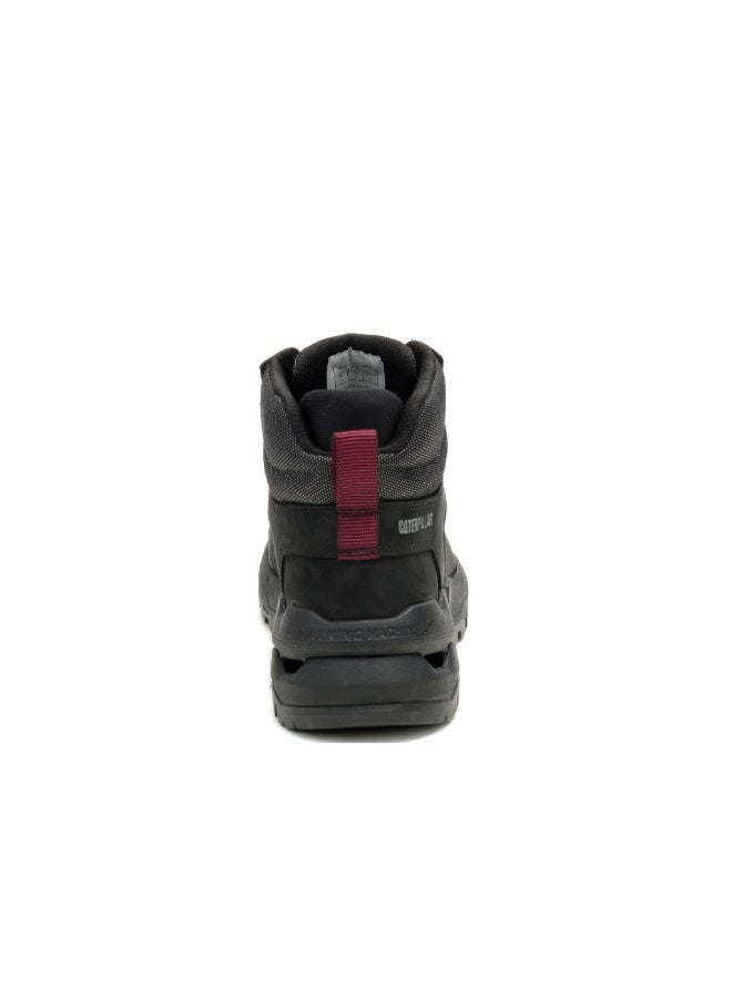 CATERPILLAR SURGE HIKER Black Men’s Boots – Waxy Nubuck Leather/Nylon Mesh, EVA Comfort - Image 4