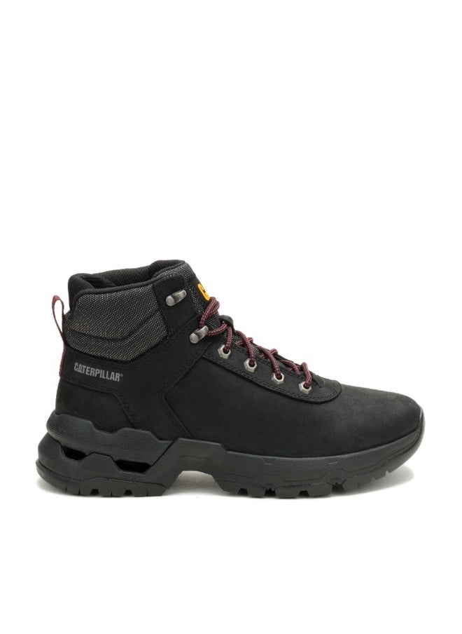 CATERPILLAR SURGE HIKER Black Men’s Boots – Waxy Nubuck Leather/Nylon Mesh, EVA Comfort - Image 1