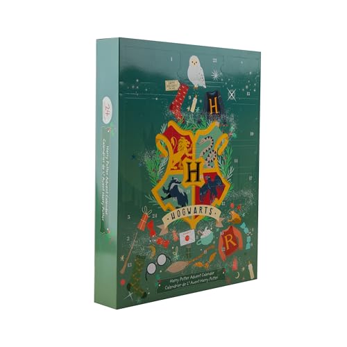 HARRY POTTER Advent Calendar 24 Magical Wizarding World Gifts Original Box Design with Stationery Jewelry Surprises For the Christmas Countdown Official License Cinereplicas