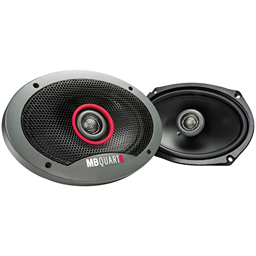 MB Quart FKB169 MB Quart Formula 6 x 9-Inch 2-Way Car Speakers, Black - Image 1