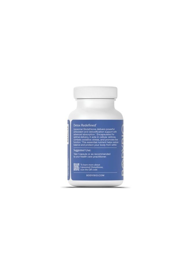 BodyBio Liposomal Glutathione - Master Antioxidant for Cellular Protection, Advanced Liposomal Absorption for Detox & Toxin Removal - Image 4