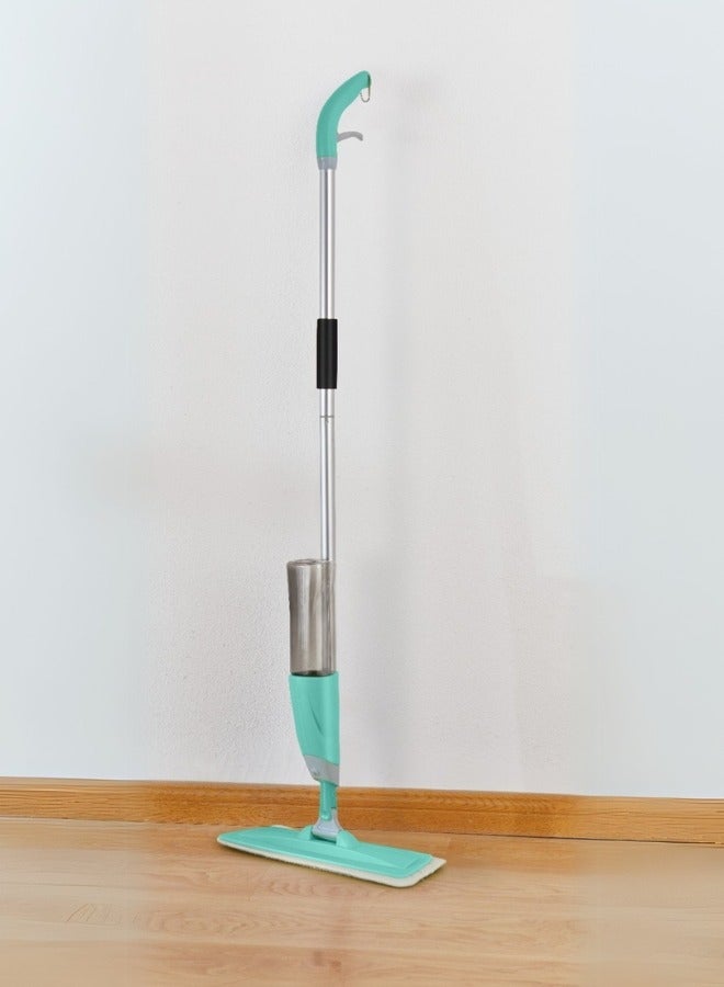 AKC Ergonomic 360° Spray Mop with Refillable Bottle, Microfiber Pad, and Soft Sponge Grip for Hardwood, Tile, and Laminate Floors - Image 4