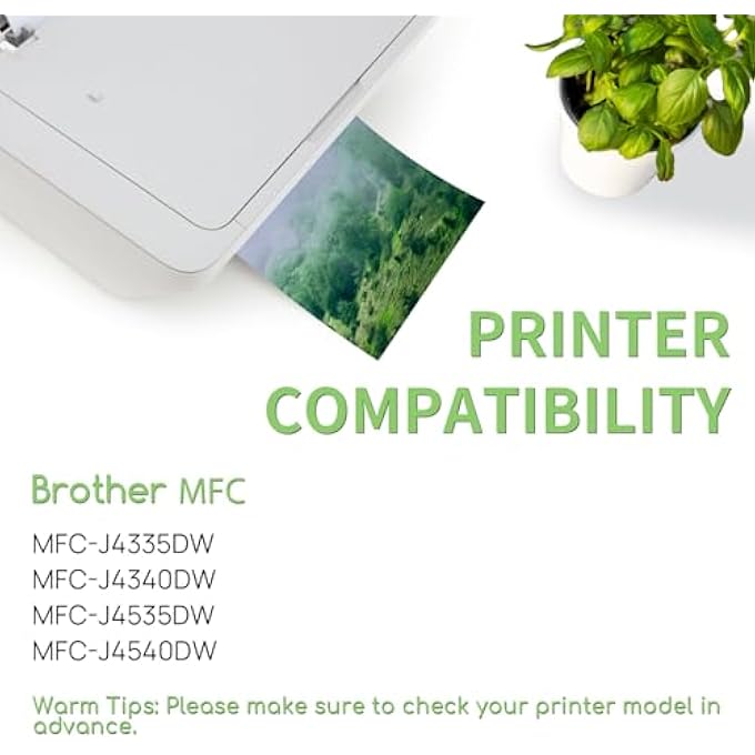 LC426 INK CARTRIDGES VALUE PACK COMPATIBLE WITH BROTHER LC426 CARTRIDGES LC426XL LC-426VAL LC426VAL FOR BROTHER MFC-J4335DW MFC-J4340DW MFC-J4540DW MFC-J4535DW (1 BLACK, 1 CYAN, 1 MAGENTA, 1 - Image 3