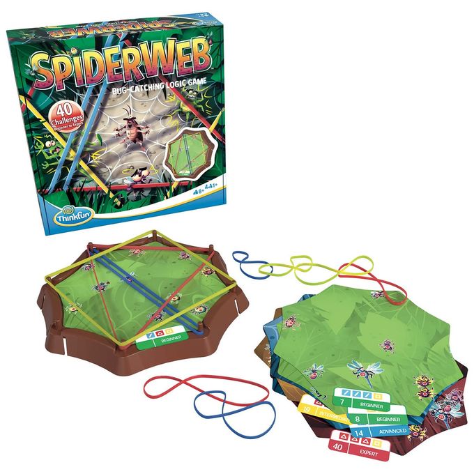 thinkfun Think Fun Spiderweb: A Bug-Catching Logic Game for Ages 8+ - Image 4