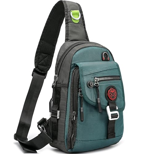 NICGID Sling Bag Chest Shoulder Backpack Crossbody Bags for Tablet Laptop Outdoor Hiking Men Women - Image 1