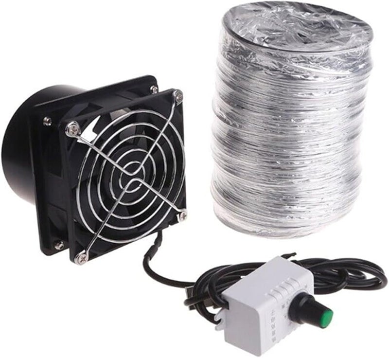Adjustable Speed Fume Extractor Fan With 6m Pipe For Soldering Welding Kitchen Ventilation - Image 5