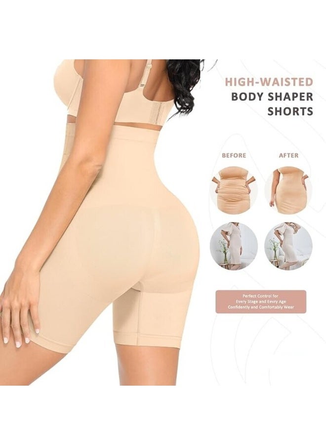 فور بيسكس 4basix Women’s Tummy Control Shapewear Shorts – Seamless High Waist Body Shaper for Women, Slimming Compression Panty for Waist & Thighs, Invisible Under Dress, Postpartum & Daily Shaping Underwear - Image 2