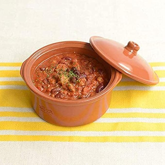 ريحني قدر الطهي من الطين البني سعة 25 لتر - Image 2