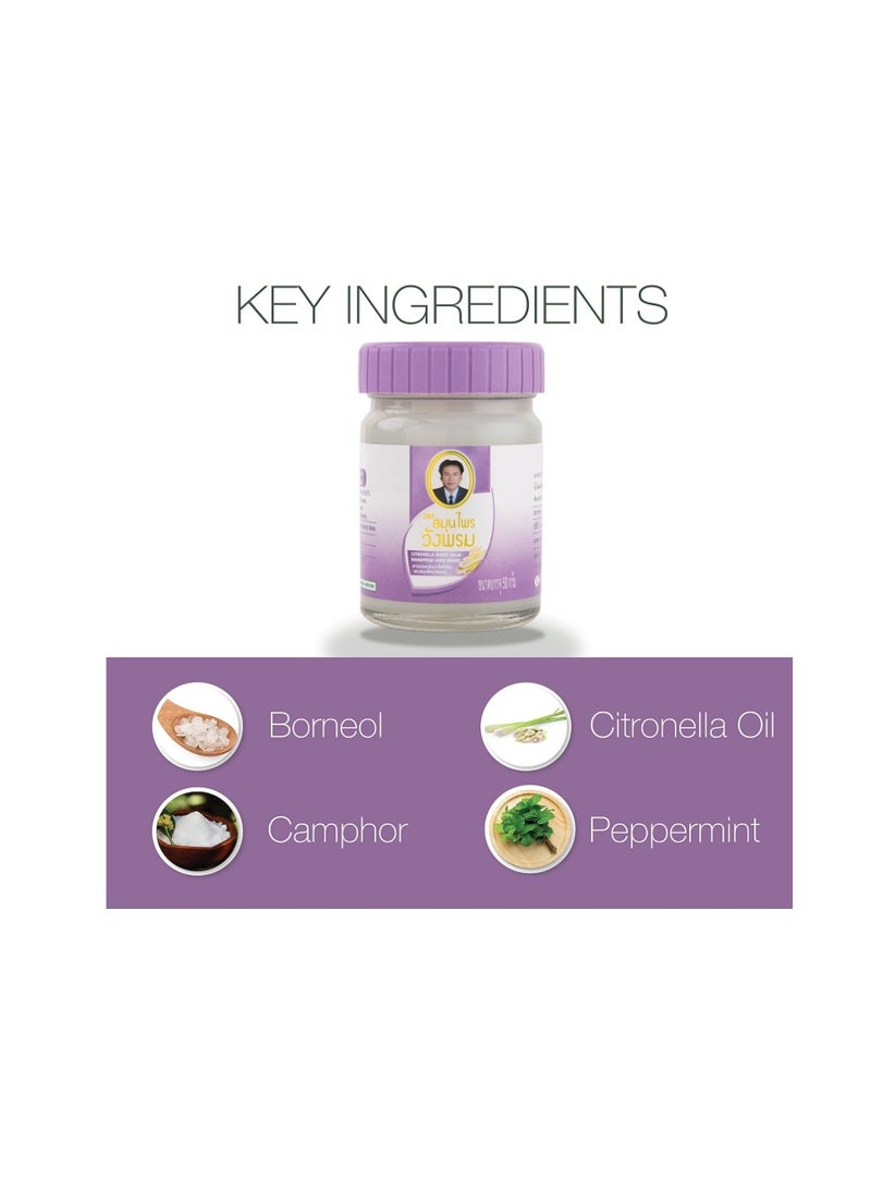 WANG PROM WANGPROM Thai Aroma Herbal Massage Balm – Natural Soothing Relief for Muscle, Joint & Body - 50gm - Image 4