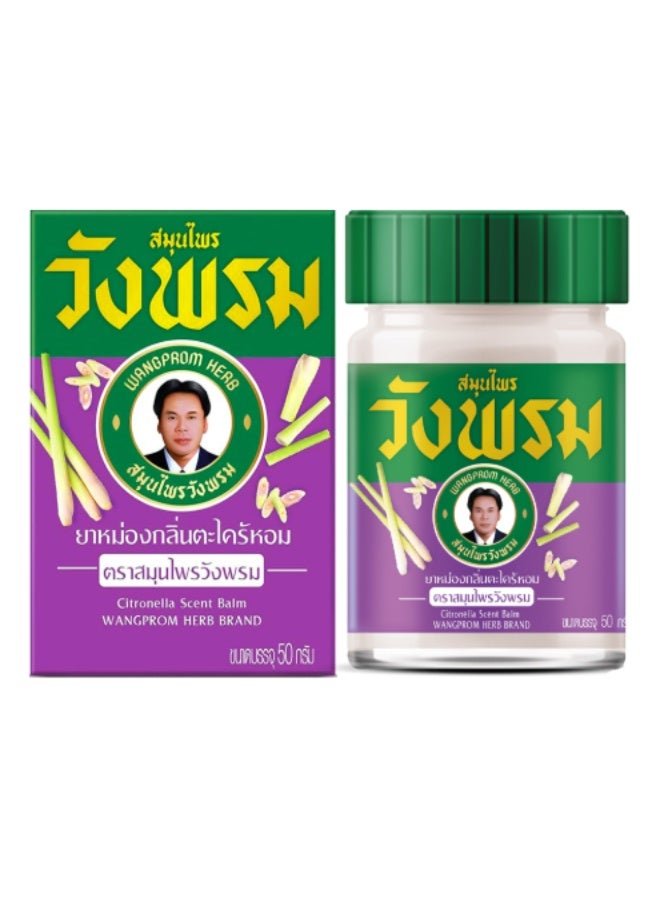 WANG PROM WANGPROM Thai Aroma Herbal Massage Balm – Natural Soothing Relief for Muscle, Joint & Body - 50gm - Image 1