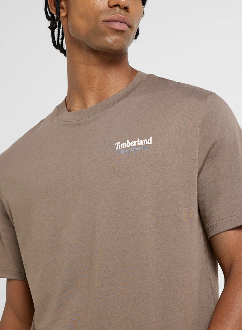 Timberland Outdoor Inspired Back Graphic T-Shirt