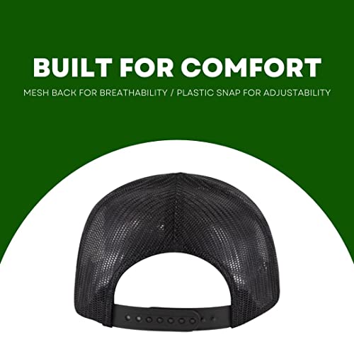 LINDO Trucker Hat - Mountain Sky (Graphite/Black) - Image 3