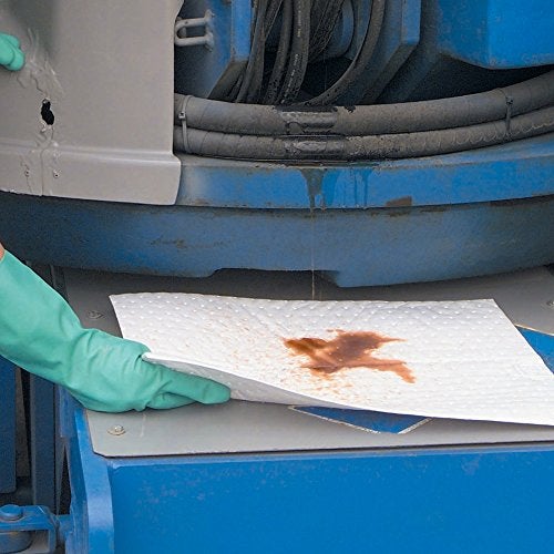 PIG New Pig Oil Mat - Oil-Only Absorbent Mat Pad - 100 Pads per Bag - 15" x 20" Pad - Absorbs up to 28 ounces per Pad - MAT403 - Image 3