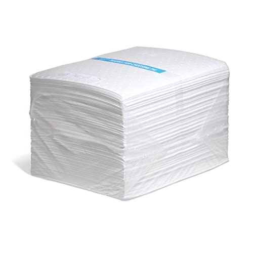 PIG New Pig Oil Mat - Oil-Only Absorbent Mat Pad - 100 Pads per Bag - 15" x 20" Pad - Absorbs up to 28 ounces per Pad - MAT403 - Image 2