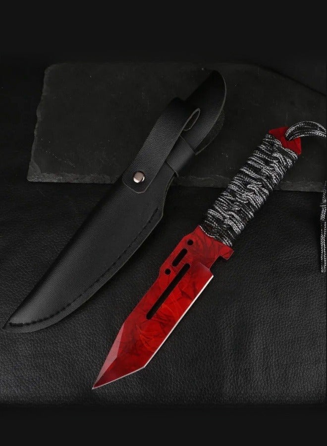 Browning CSGO Game Training Fixed Knife Tether Knife Diving Leggings Outdoor Knife Camping Knife - Image 1