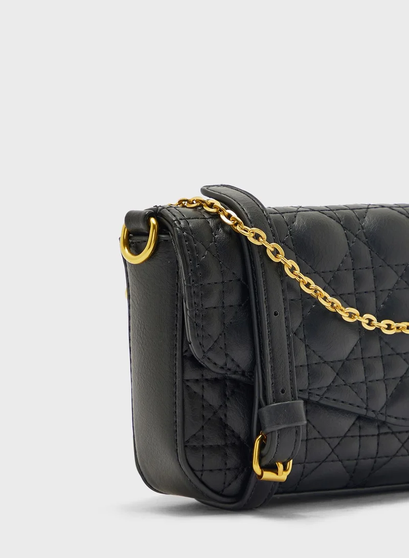 ELLA Quilted Crossbody Bag