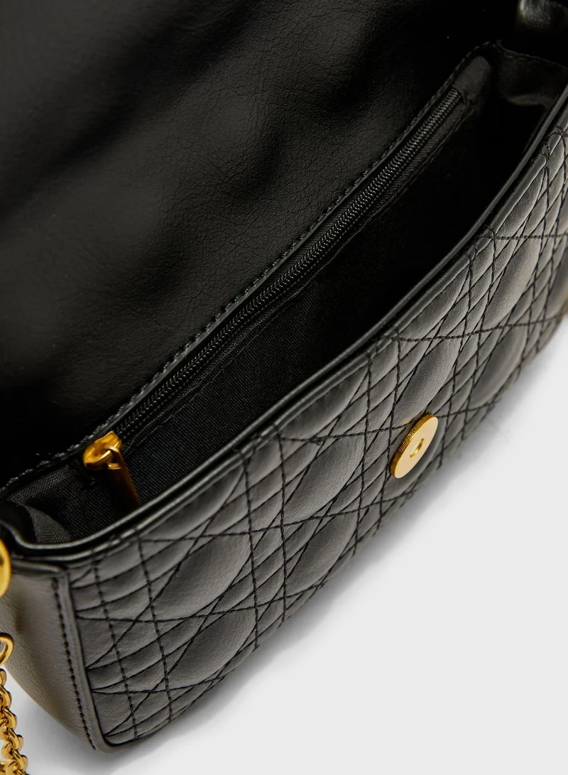 ELLA Quilted Crossbody Bag