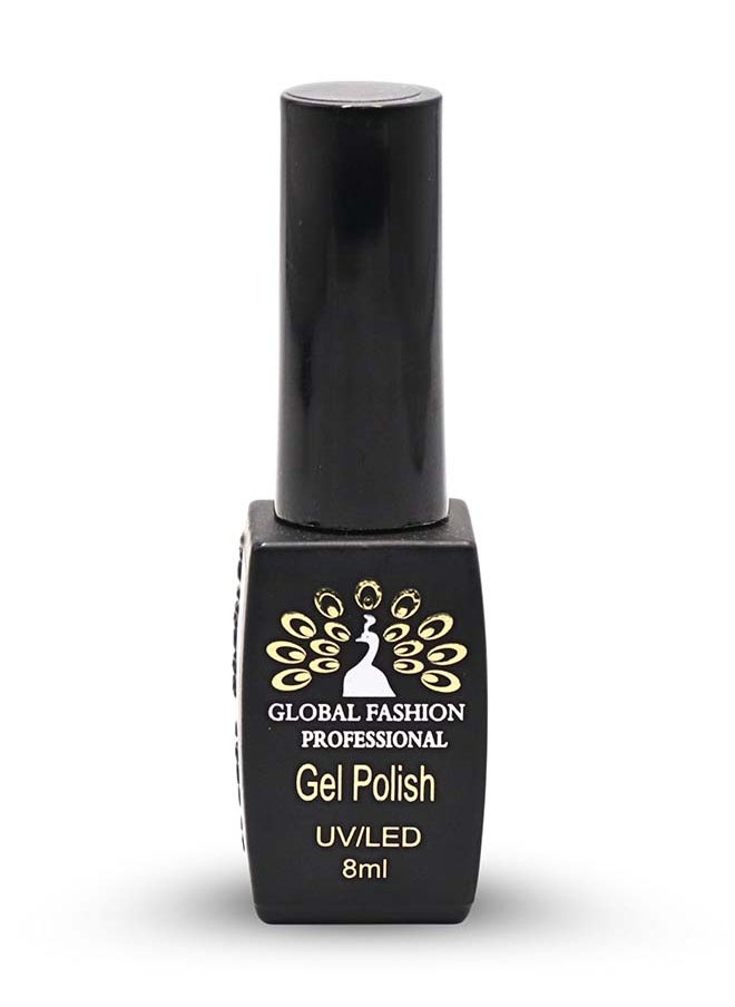 GLOBAL FASHION Black Elite Gel Polish  132 Colors Of Long-Lasting Elegance - 8Ml  169  - Image 3
