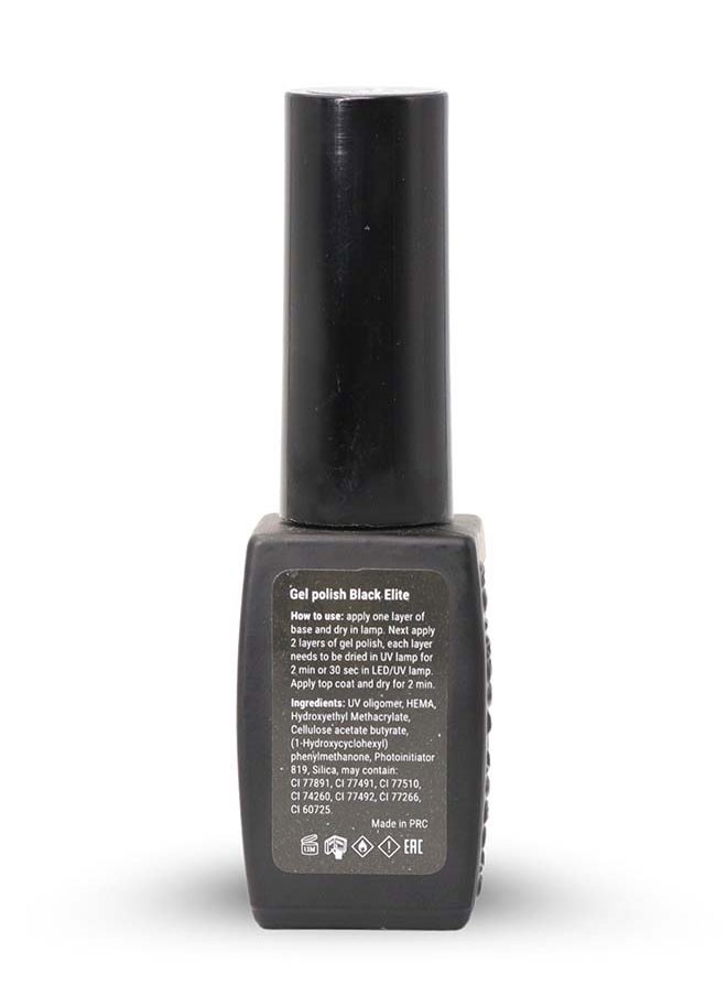 GLOBAL FASHION Black Elite Gel Polish  132 Colors Of Long-Lasting Elegance - 8Ml  169  - Image 5