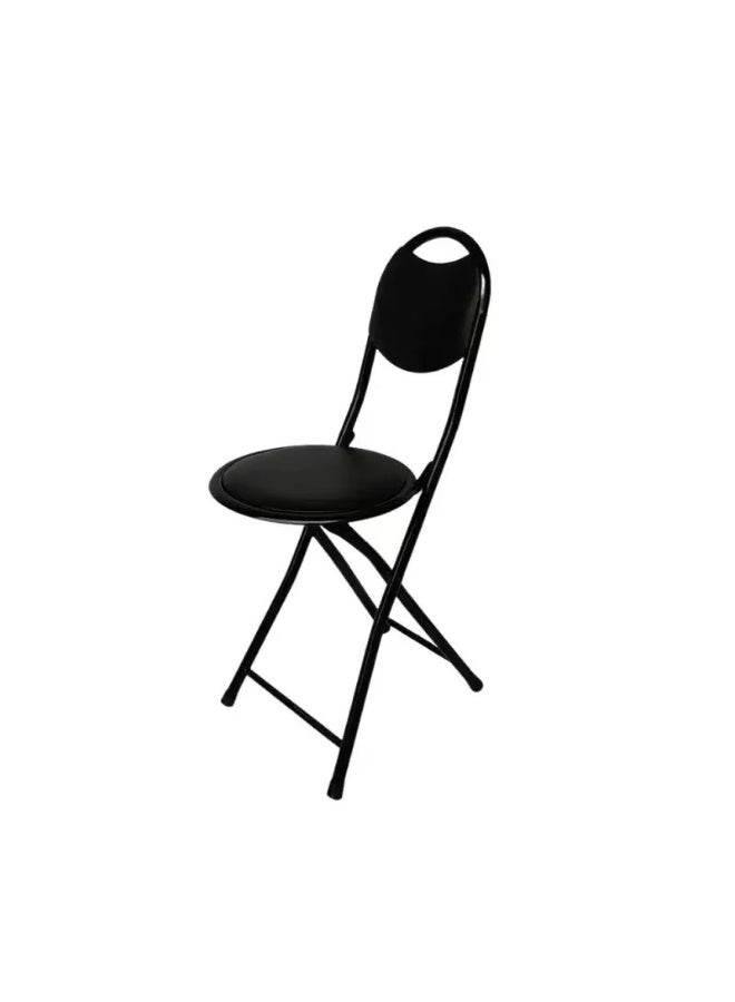 DubaiGallery Portable Metal Folding Chair NU-80040, Padded Seat and Backrest for Enhanced Comfort, Red Color with Strong Black Frame, Easy to Fold Carry and Store, Perfect for Home Office Events Meetings Parties and Guests, 29×29×74 cm - Image 3