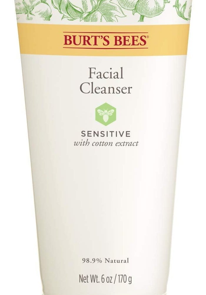 Burt's Bees Sensitive Facial Cleanser with Cotton Extract - 6 oz