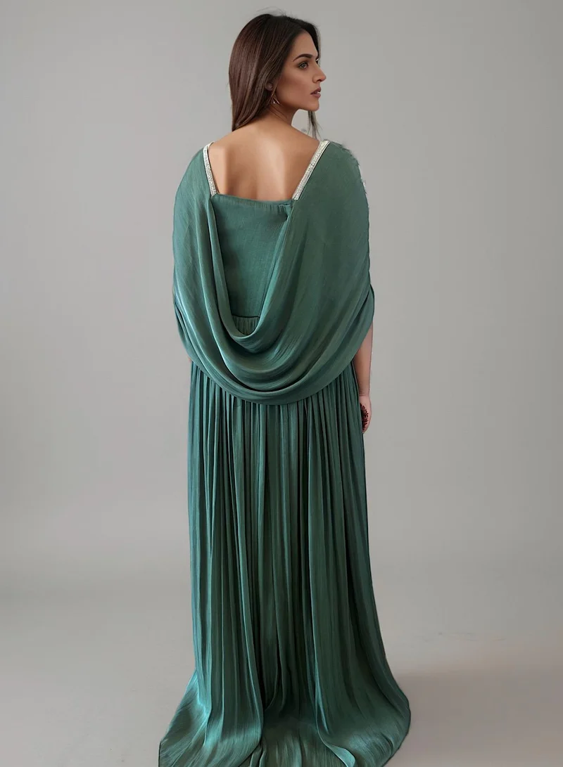 ECSTACY 2 piece gown set