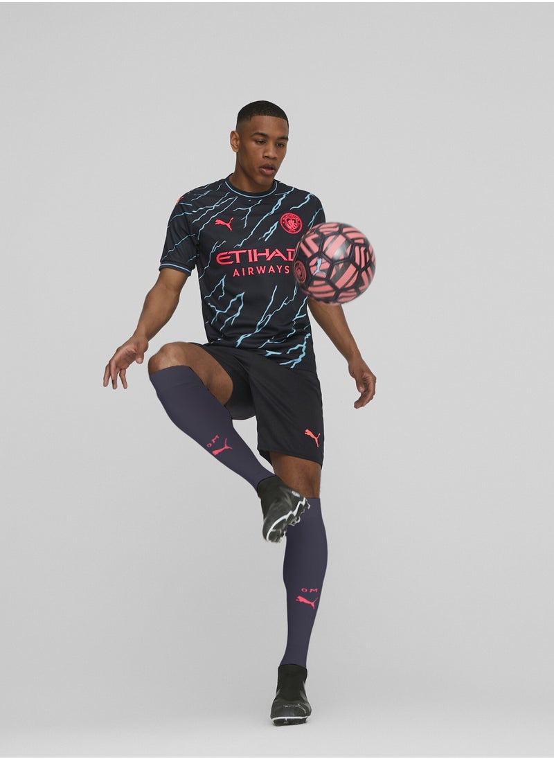 PUMA - Manchester City 23/24 Mens Black Third Jersey - Image 1