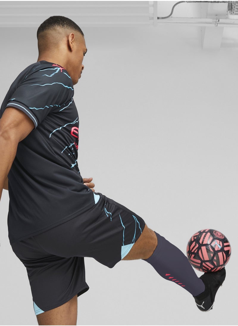 PUMA - Manchester City 23/24 Mens Black Third Jersey - Image 1