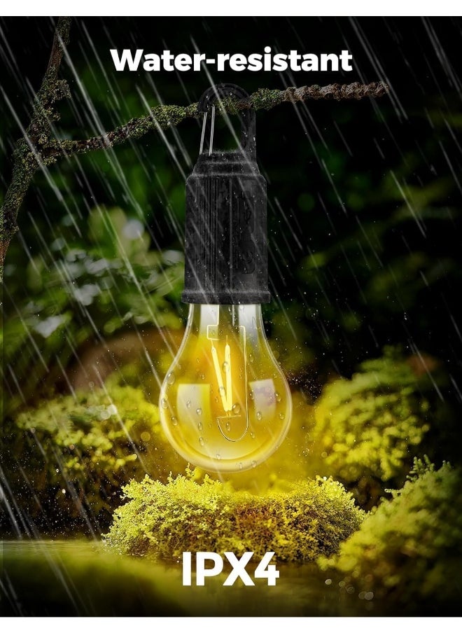 سکیلو مصباح تخييم LED قابل لإعادة الشحن من  ، مقاوم للماء، مزود بكابل USB، 3 أوضاع إضاءة، خطاف تعليق للمشي لمسافات طويلة، الطوارئ، المنزل، إصلاح السيارة، مصباح خارجي صغير الحجم (عبوة من قطعة واحدة)  - Image 5