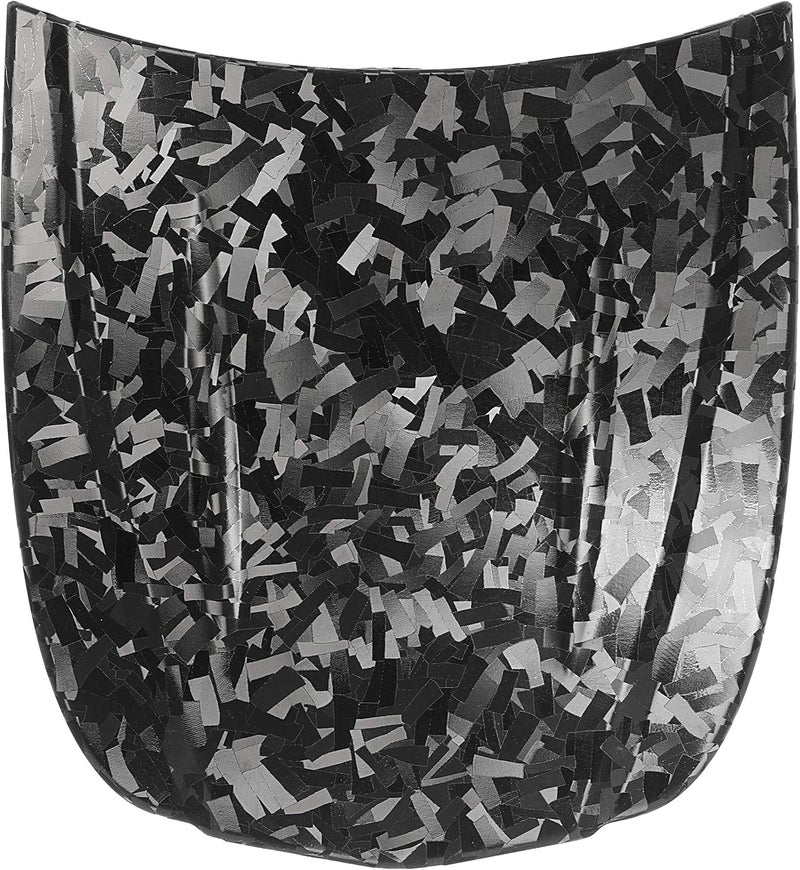 + Forged Composite Carbon Patternless Car Vinyl Wrap Roll (3ft x 5ft, Black) - Image 4