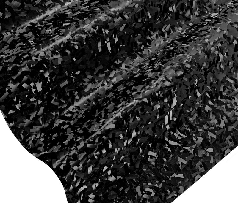 + Forged Composite Carbon Patternless Car Vinyl Wrap Roll (3ft x 5ft, Black) - Image 5