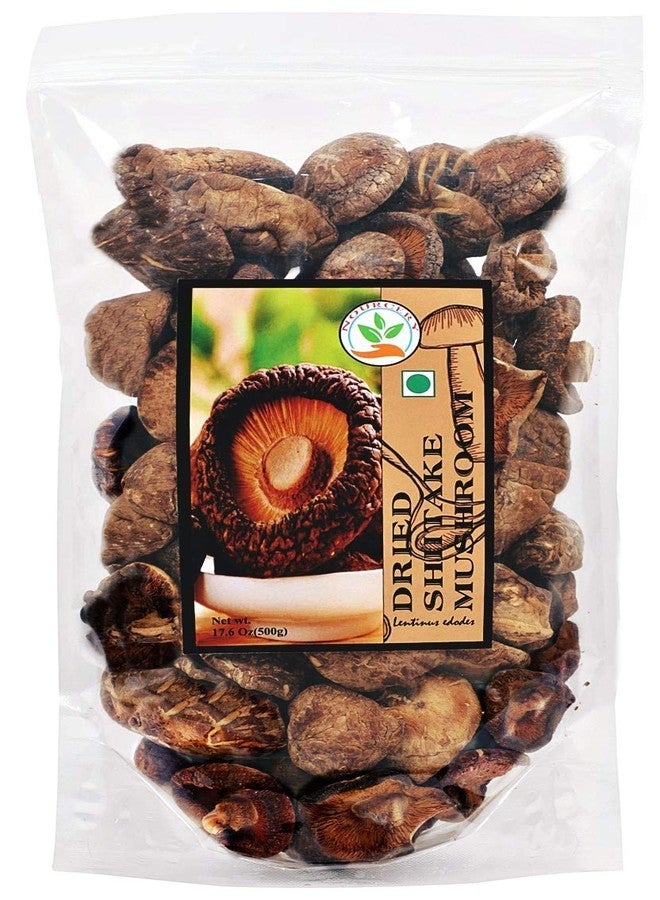 Nourcery Dried Shiitake Mushroom, 500g(Sawtooth Oak Mushroom) - Image 1