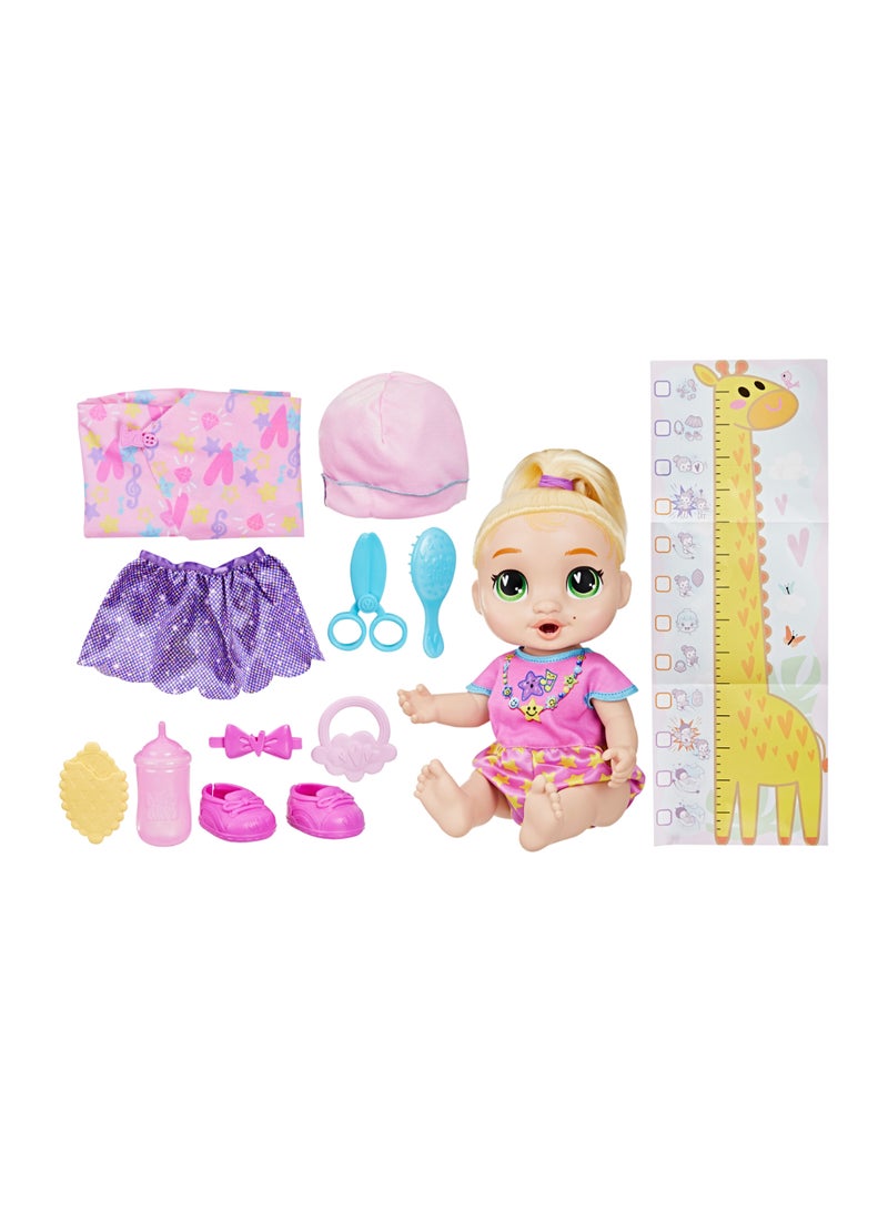 Baby Alive Baby Grows Up, LaLa GooGoo, 6 Milestones and Baby's First Tooth, Interactive Talking Doll for Girls and Boys Ages 3+ - Image 4