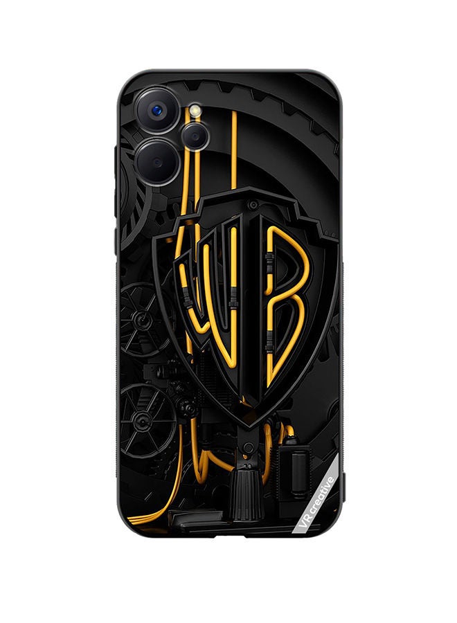 VR CREATIVE Protective Case Cover For Realme 9i 5G Warner Bros Logo Design Multicolour - Image 1