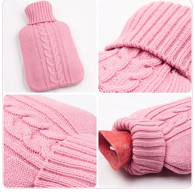 1L Premium Knitted Cover for Hot Water Bottle for Quick and Comfort ( ) - Image 4